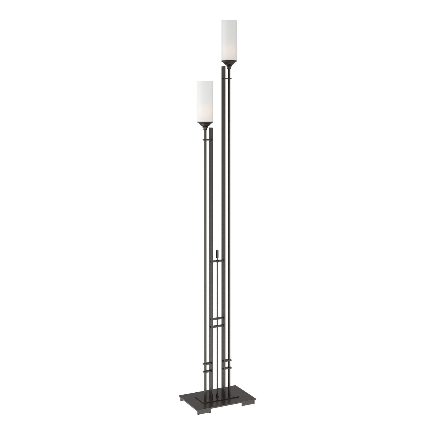 Hubbardton Forge - 248416-SKT-14-GG0073 - Metra Twin Tall Floor Lamp - Metra - Oil Rubbed Bronze