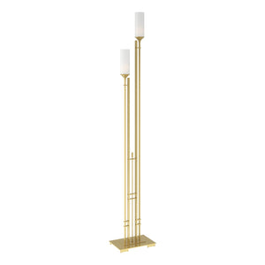 Hubbardton Forge - 248416-SKT-86-GG0073 - Two Light Floor Lamp - Metra - Modern Brass