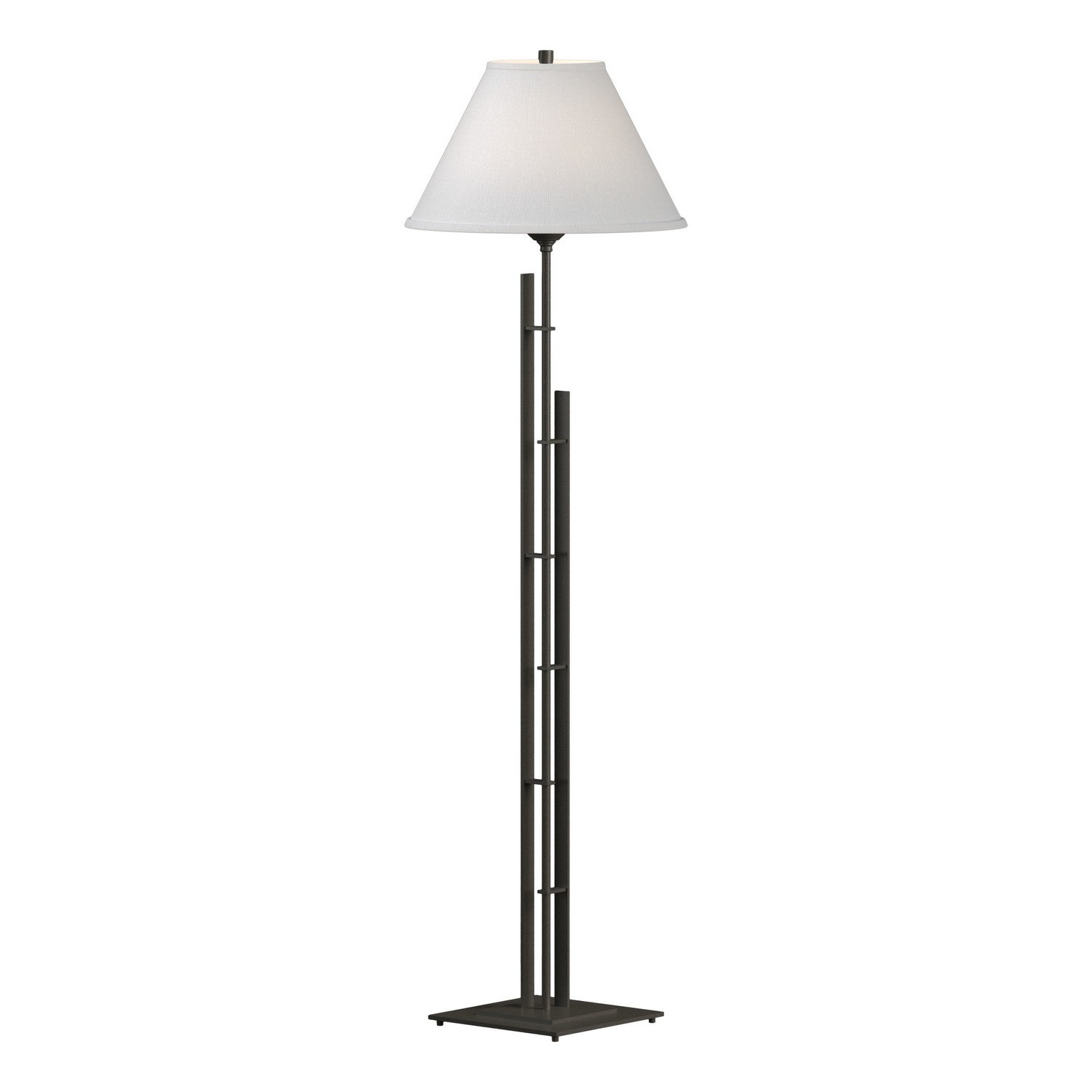 Hubbardton Forge - 248421-SKT-07-SF1955 - Metra Double Floor Lamp - Metra - Dark Smoke
