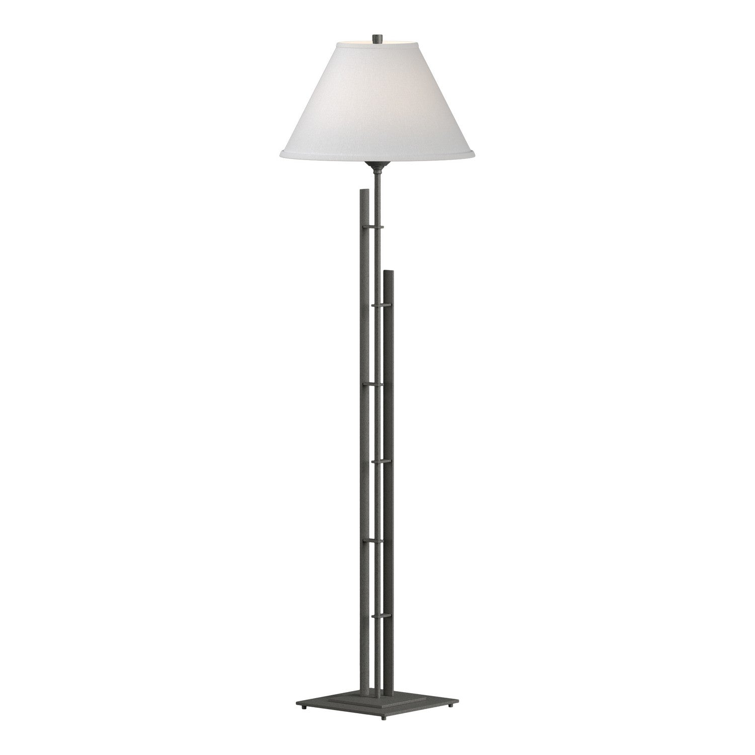 Hubbardton Forge - 248421-SKT-20-SF1955 - Metra Double Floor Lamp - Metra - Natural Iron