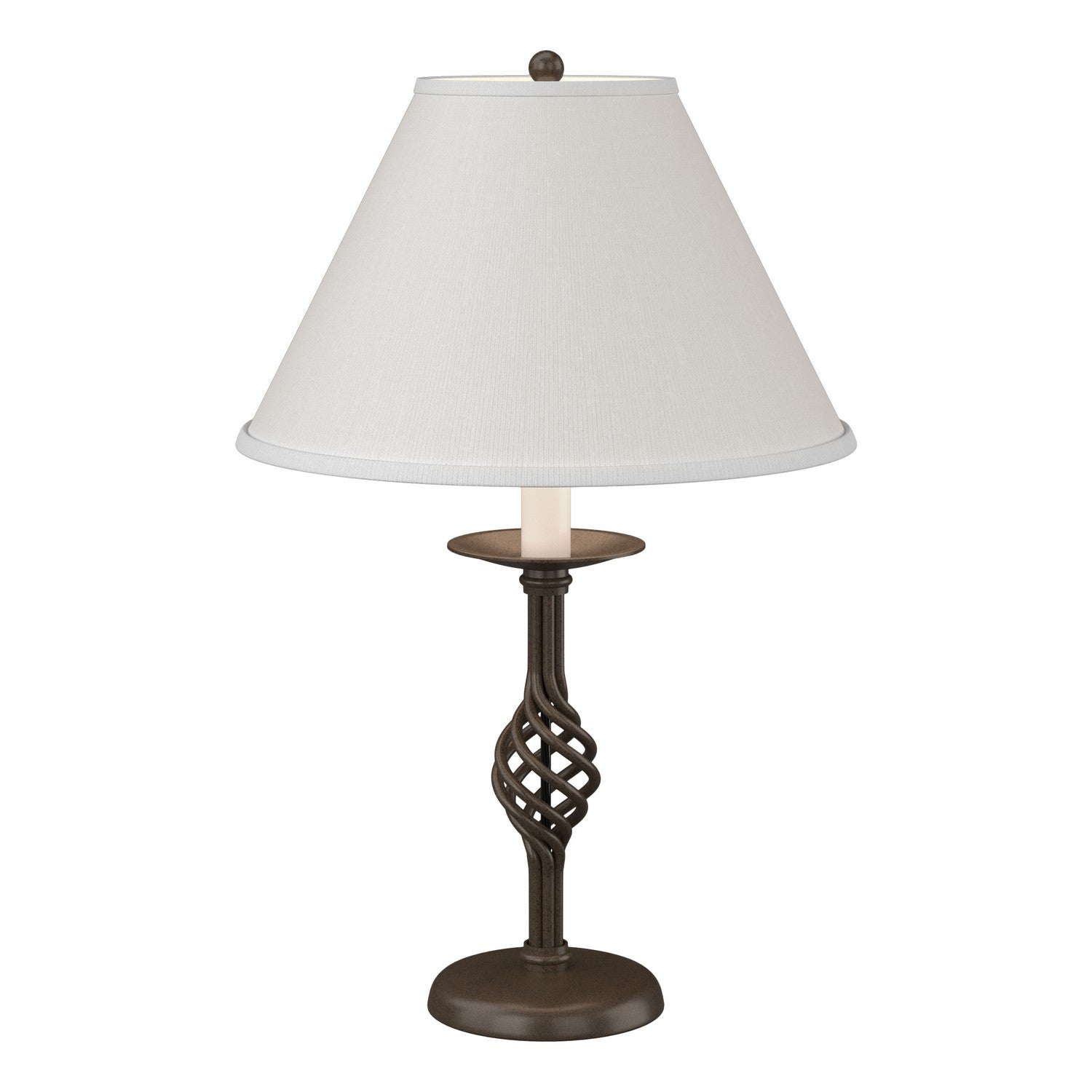 Hubbardton Forge - 265001-SKT-05-SF1555 - Twist Basket Table Lamp - Twist Basket - Bronze