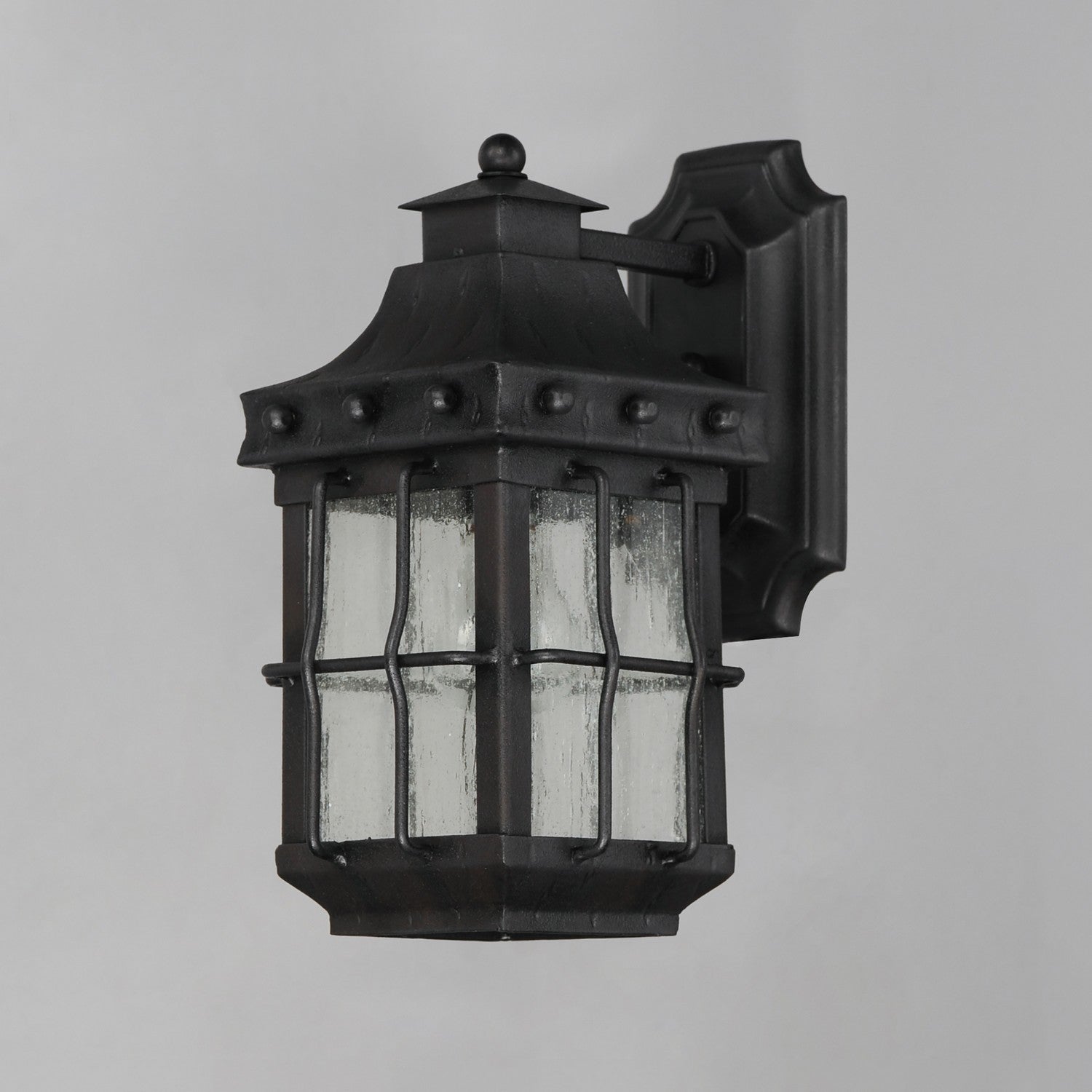 Maxim - 30081CDCF - One Light Outdoor Wall Lantern - Nantucket - Country Forge