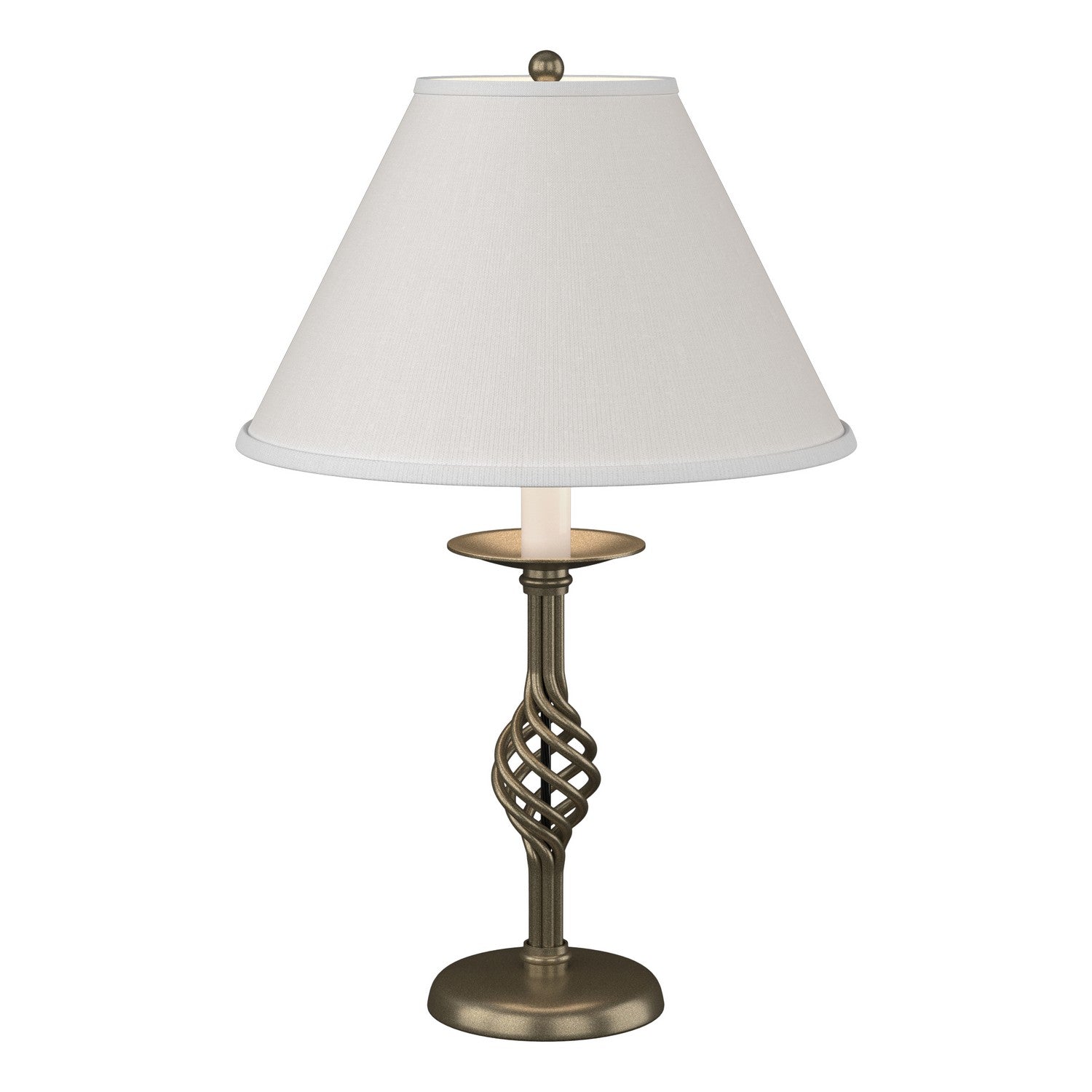 Hubbardton Forge - 265001-SKT-84-SF1555 - Twist Basket Table Lamp - Twist Basket - Soft Gold