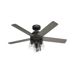 Hunter - 52650 - 52" Ceiling Fan - Lochemeade - Matte Black