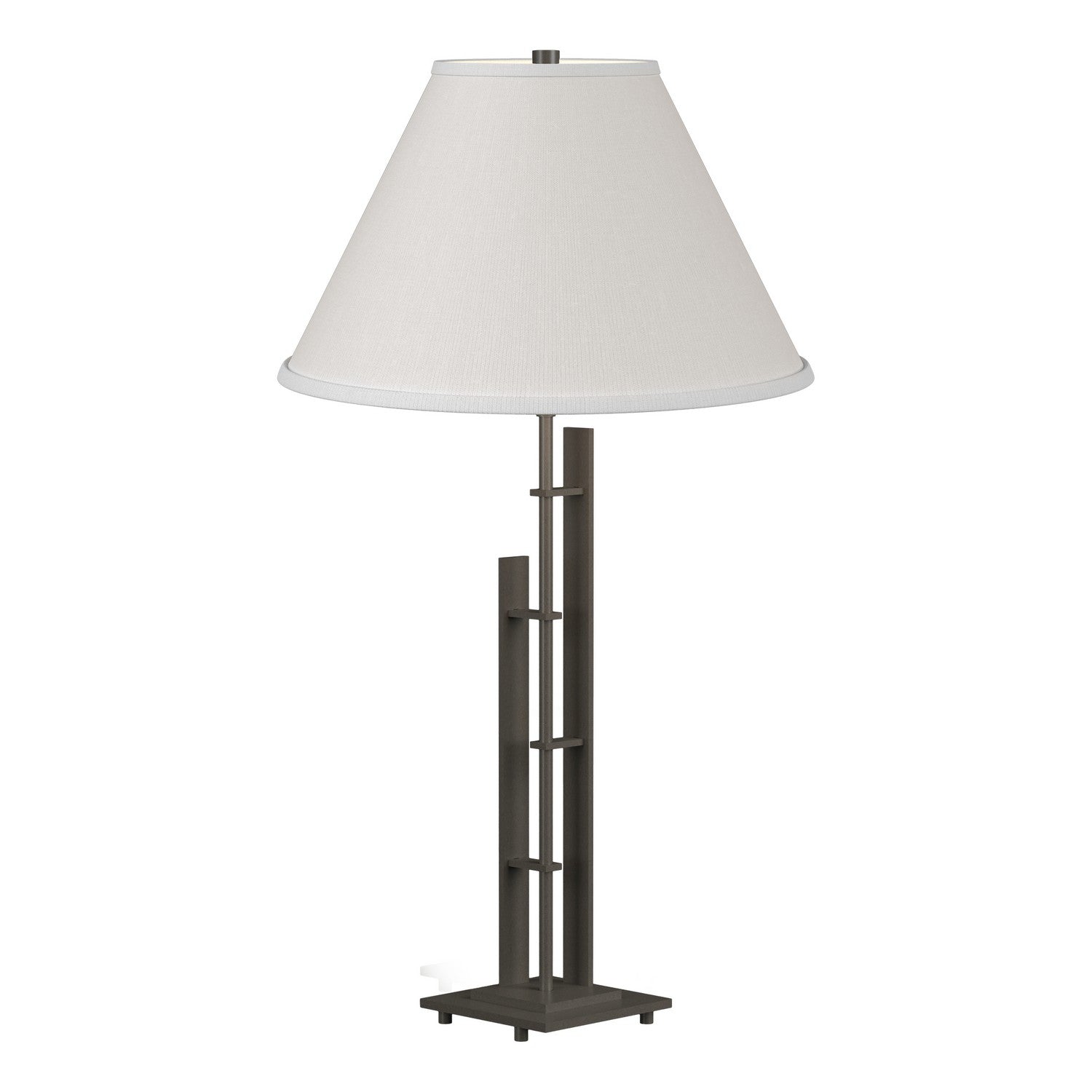 Hubbardton Forge - 268421-SKT-07-SF1755 - Metra Double Table Lamp - Metra - Dark Smoke