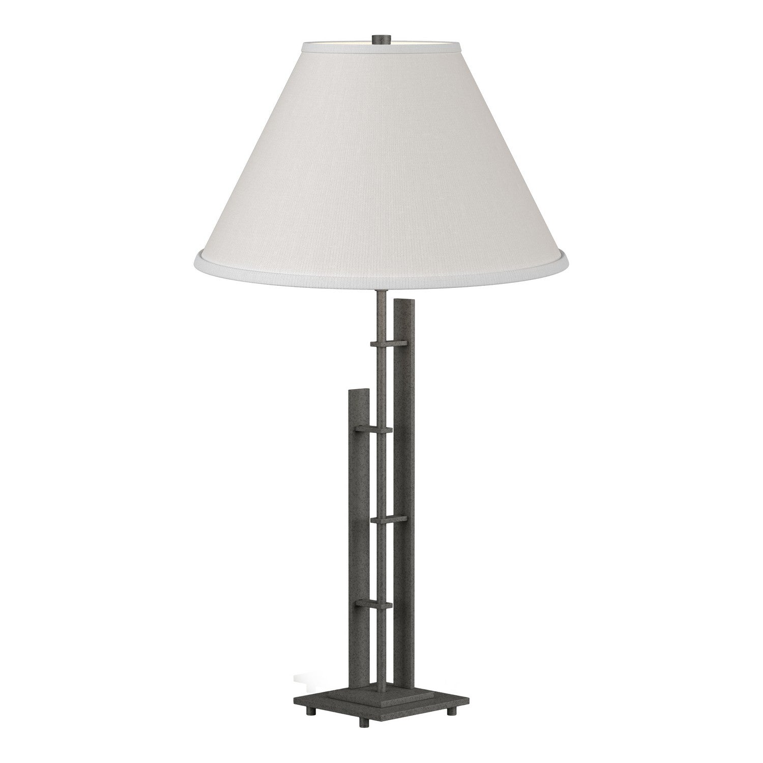 Hubbardton Forge - 268421-SKT-20-SF1755 - Metra Double Table Lamp - Metra - Natural Iron