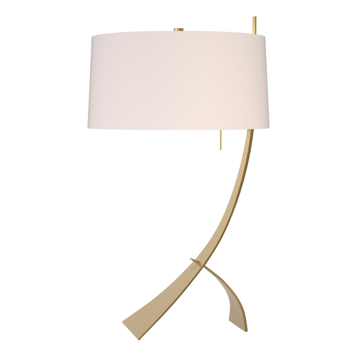 Hubbardton Forge - 272666-SKT-86-SE1695 - Stasis Table Lamp - Stasis - Modern Brass