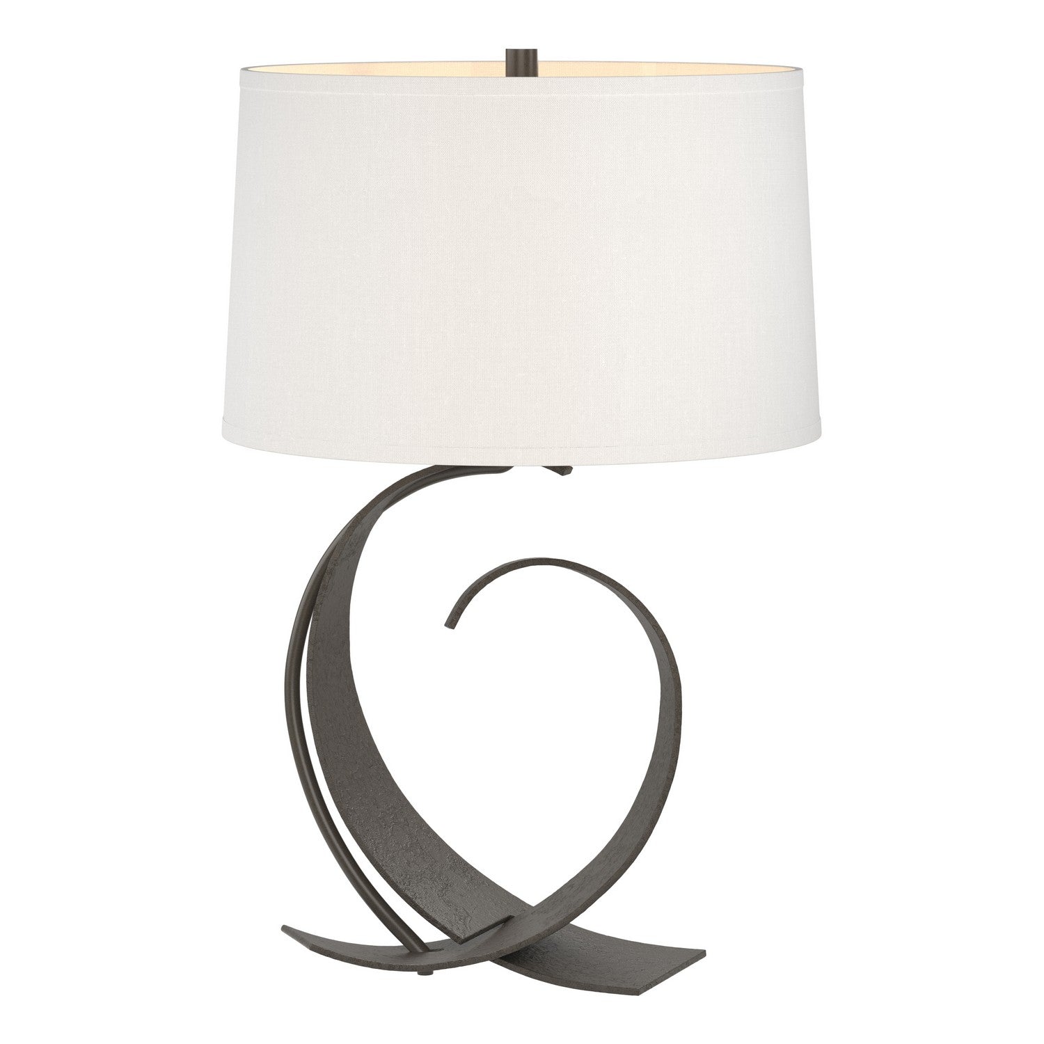 Hubbardton Forge - 272674-SKT-07-SF1494 - Fullered Impressions Table Lamp - Fullered Impressions - Dark Smoke