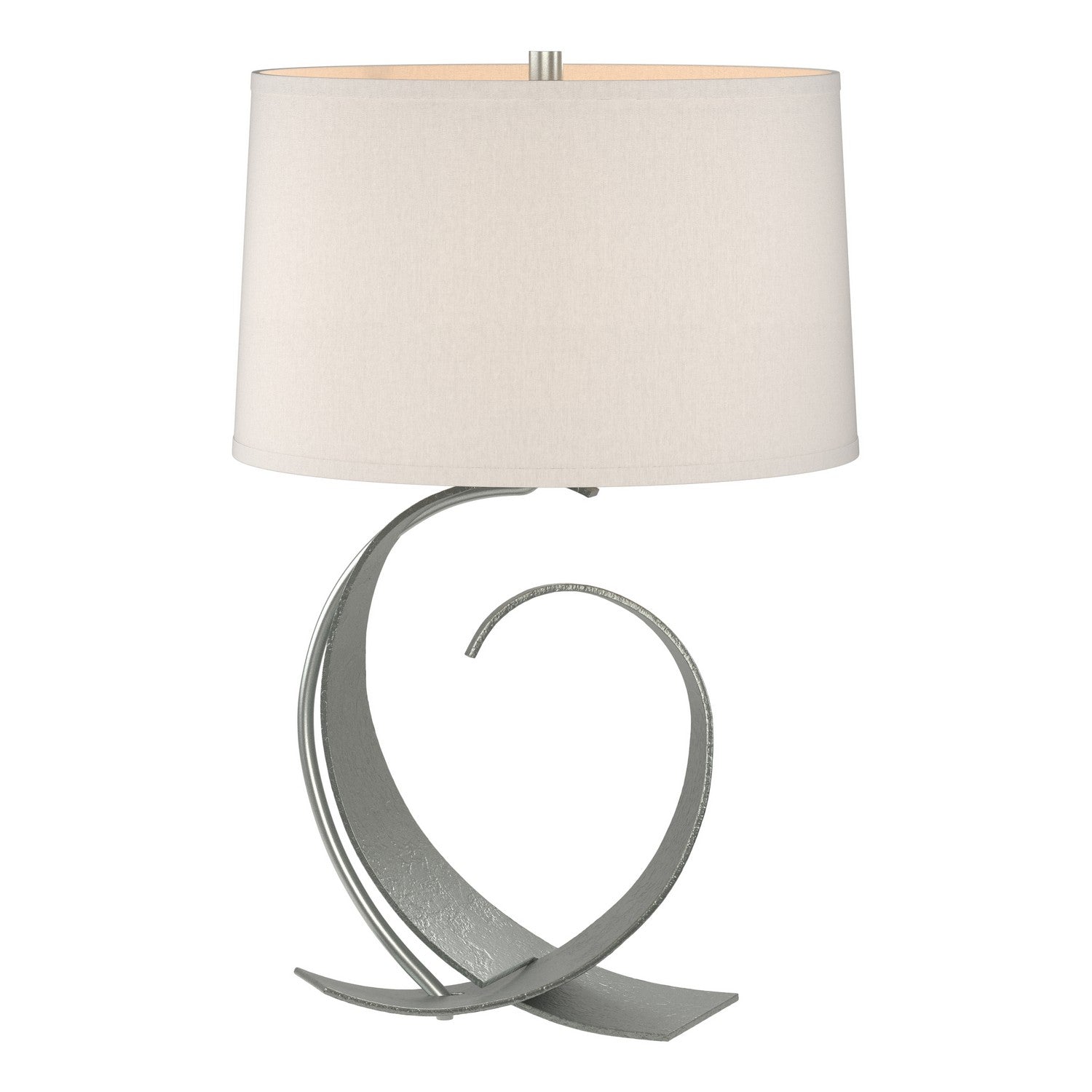 Hubbardton Forge - 272674-SKT-82-SE1494 - Fullered Impressions Table Lamp - Fullered Impressions - Vintage Platinum