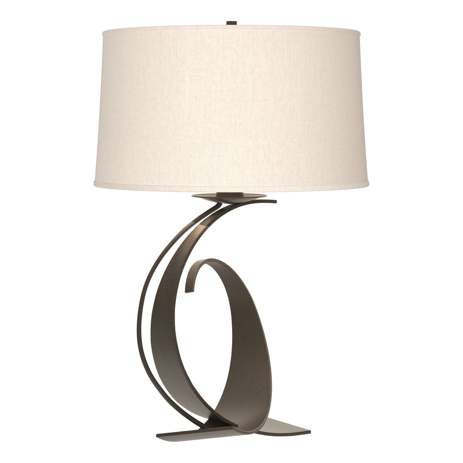 Hubbardton Forge - 272678-SKT-07-SE1794 - Fullered Impressions Large Table Lamp - Fullered Impressions - Dark Smoke