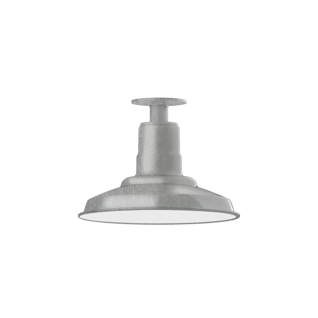 Montclair Light Works - FMB182-49-G05 - One Light Flush Mount - Warehouse - Painted Galvanized