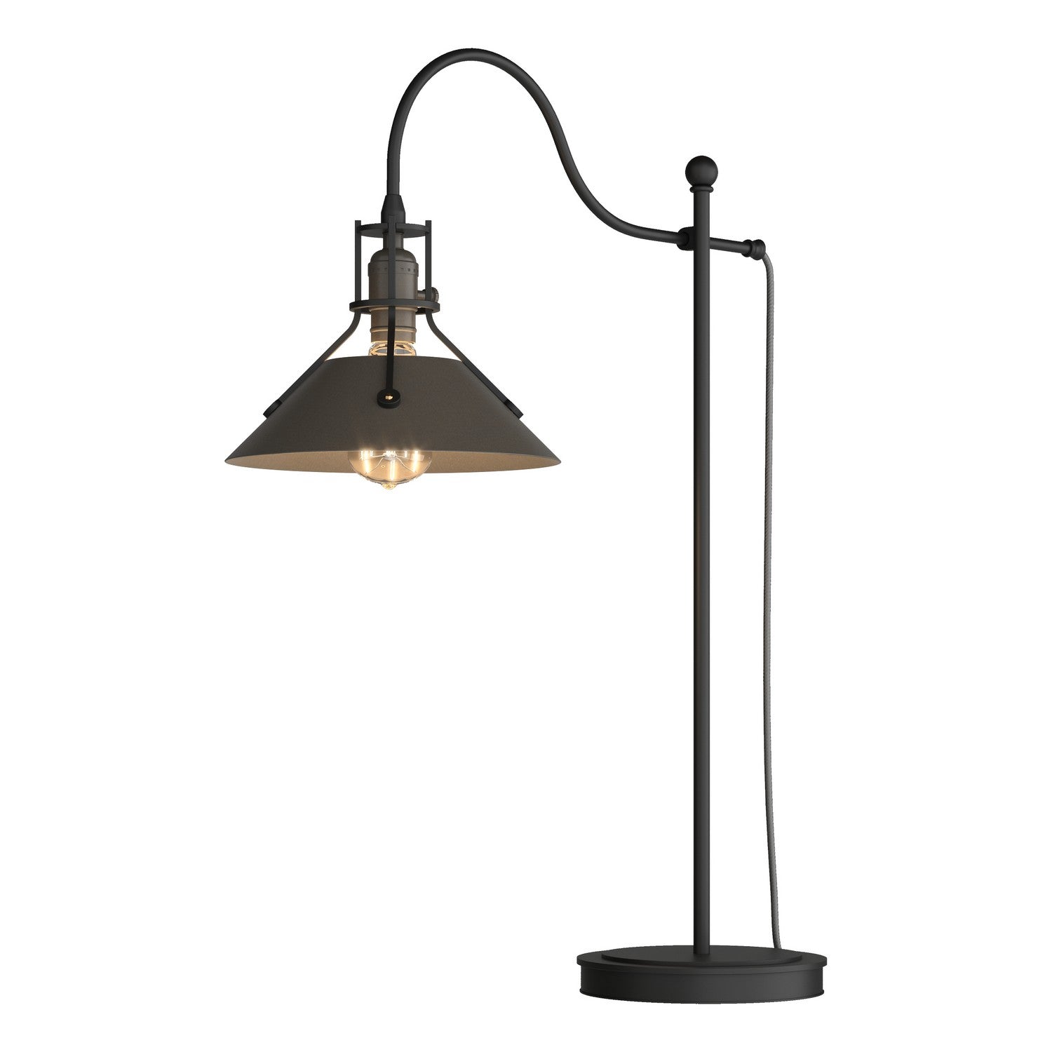 Hubbardton Forge - 272840-SKT-10-07 - Henry Table Lamp - Henry - Black
