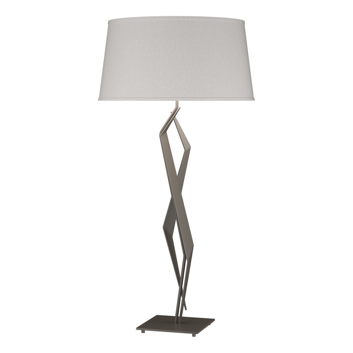 Hubbardton Forge - 272850-SKT-07-SE1815 - Facet Table Lamp - Facet - Dark Smoke