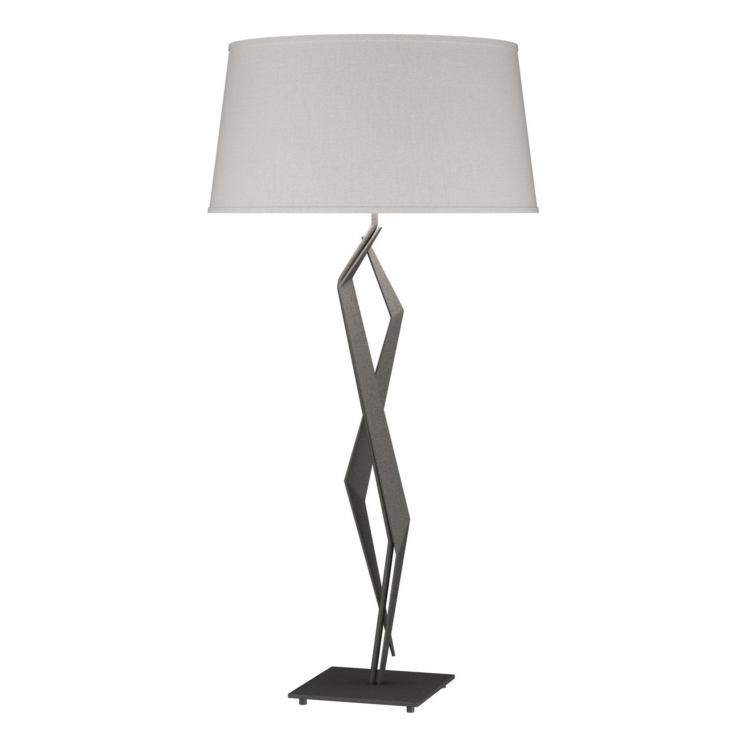 Hubbardton Forge - 272850-SKT-20-SE1815 - Facet Table Lamp - Facet - Natural Iron