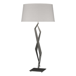 Hubbardton Forge - 272850-SKT-20-SE1815 - One Light Table Lamp - Facet - Natural Iron