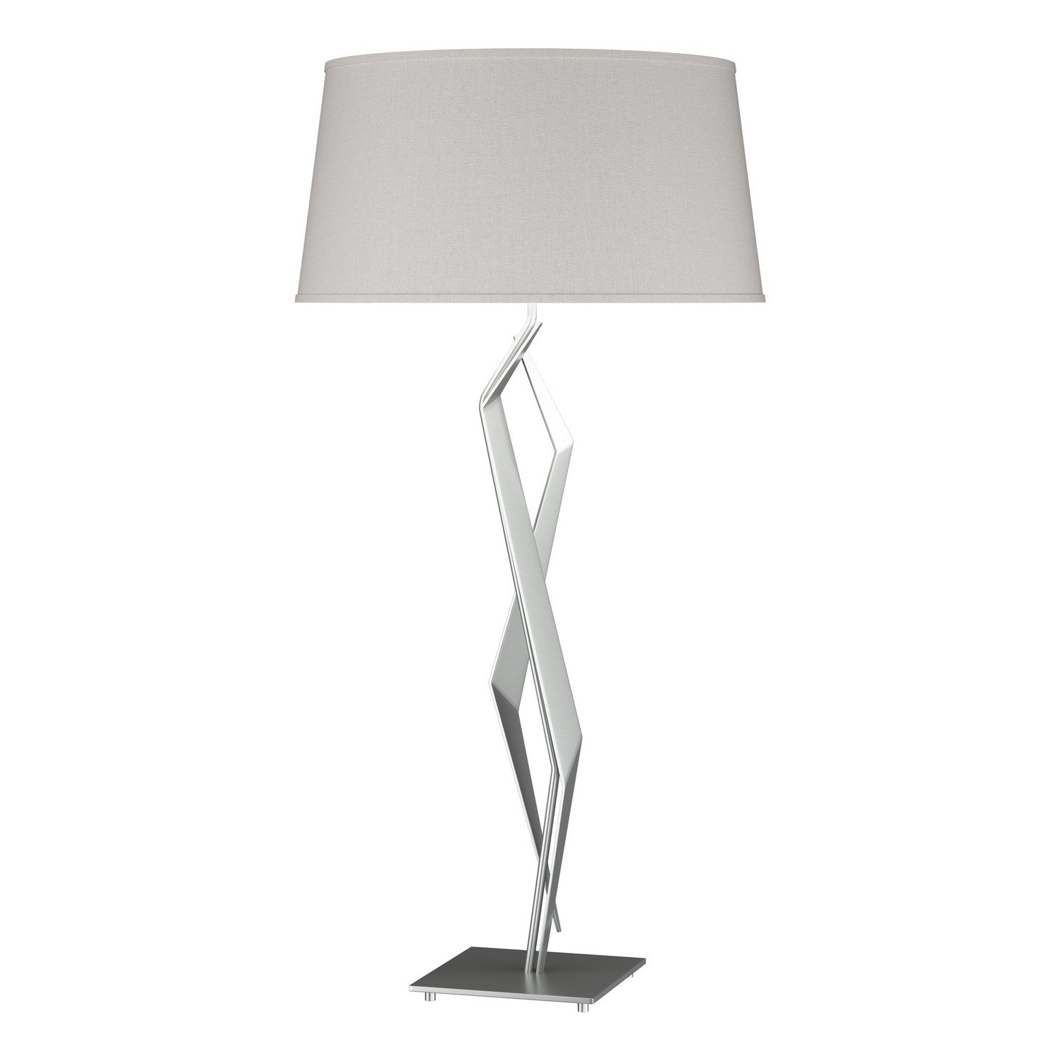 Hubbardton Forge - 272850-SKT-82-SE1815 - Facet Table Lamp - Facet - Vintage Platinum