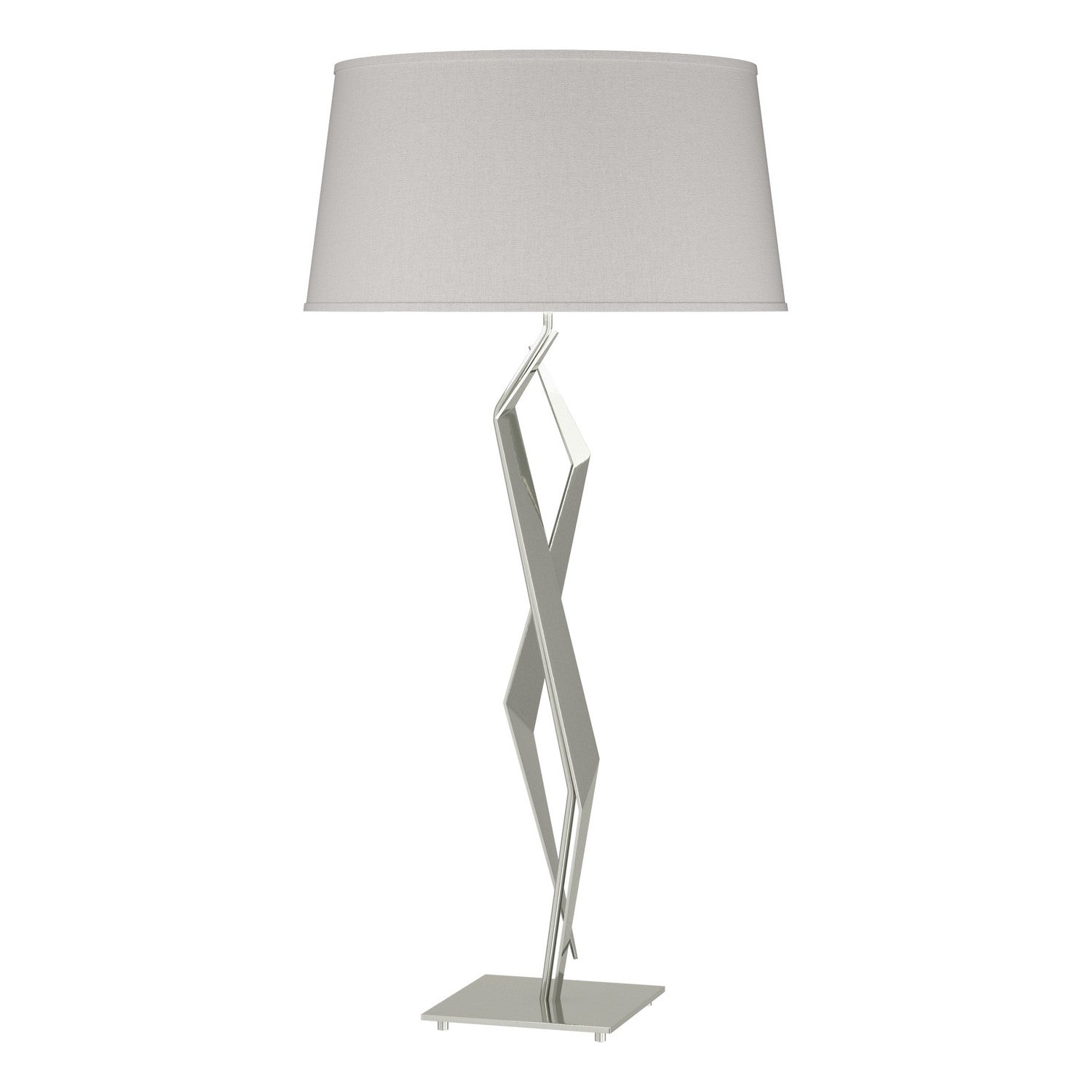 Hubbardton Forge - 272850-SKT-85-SE1815 - Facet Table Lamp - Facet - Sterling