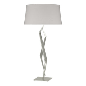 Hubbardton Forge - 272850-SKT-85-SE1815 - One Light Table Lamp - Facet - Sterling