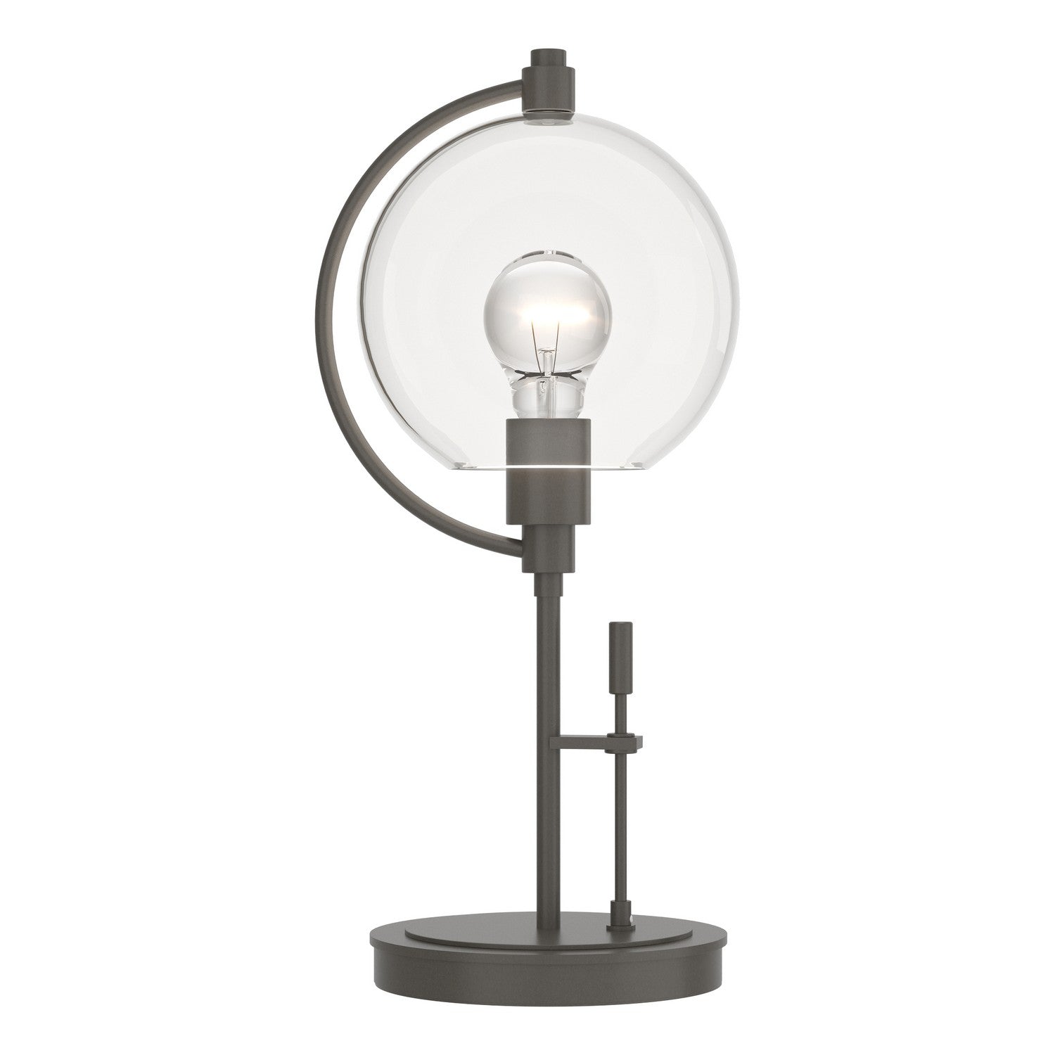 Hubbardton Forge - 274120-SKT-07-ZM0384 - Pluto Table Lamp - Pluto - Dark Smoke