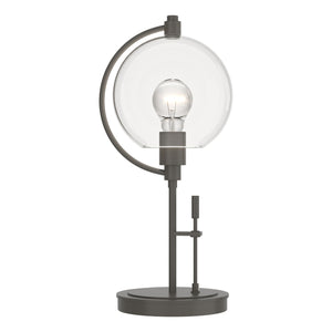 Hubbardton Forge - 274120-SKT-07-ZM0384 - One Light Table Lamp - Pluto - Dark Smoke