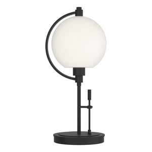 Hubbardton Forge - 274120-SKT-10-GG0384 - One Light Table Lamp - Pluto - Black