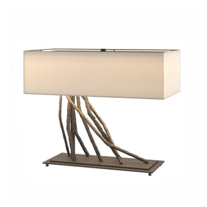 Hubbardton Forge - 277660-SKT-20-SE2010 - Two Light Table Lamp - Brindille - Natural Iron