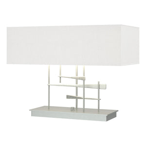 Hubbardton Forge - 277670-SKT-82-SF2010 - Two Light Table Lamp - Cavaletti - Vintage Platinum