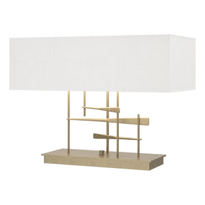 Hubbardton Forge - 277670-SKT-84-SF2010 - Two Light Table Lamp - Cavaletti - Soft Gold