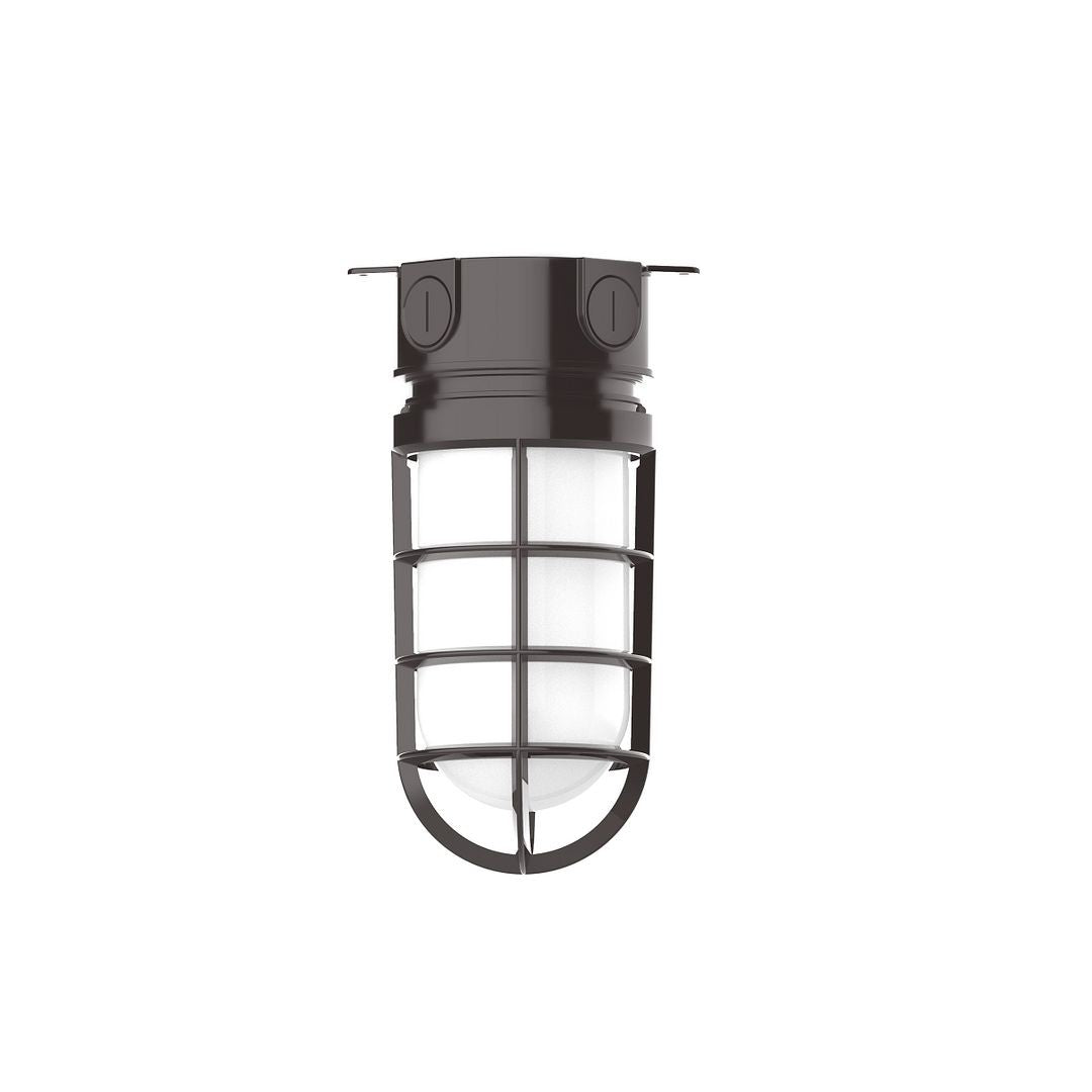 Montclair Light Works - FMC050-51-G07 - One Light Flush Mount - Vaportite - Architectural Bronze