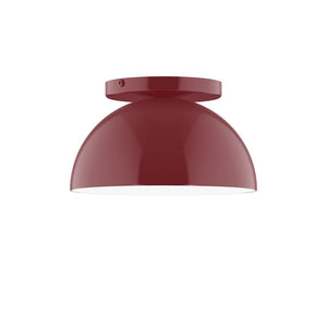 Montclair Light Works - FMD431-55-L10 - LED Flush Mount - Axis - Barn Red