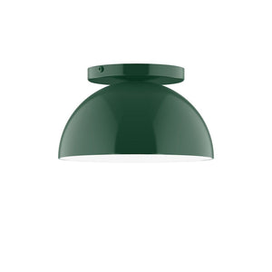 Montclair Light Works - FMD431-G15-42 - One Light Flush Mount - Axis - Forest Green