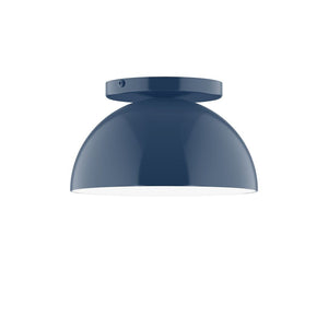 Montclair Light Works - FMD431-G15-50 - One Light Flush Mount - Axis - Navy