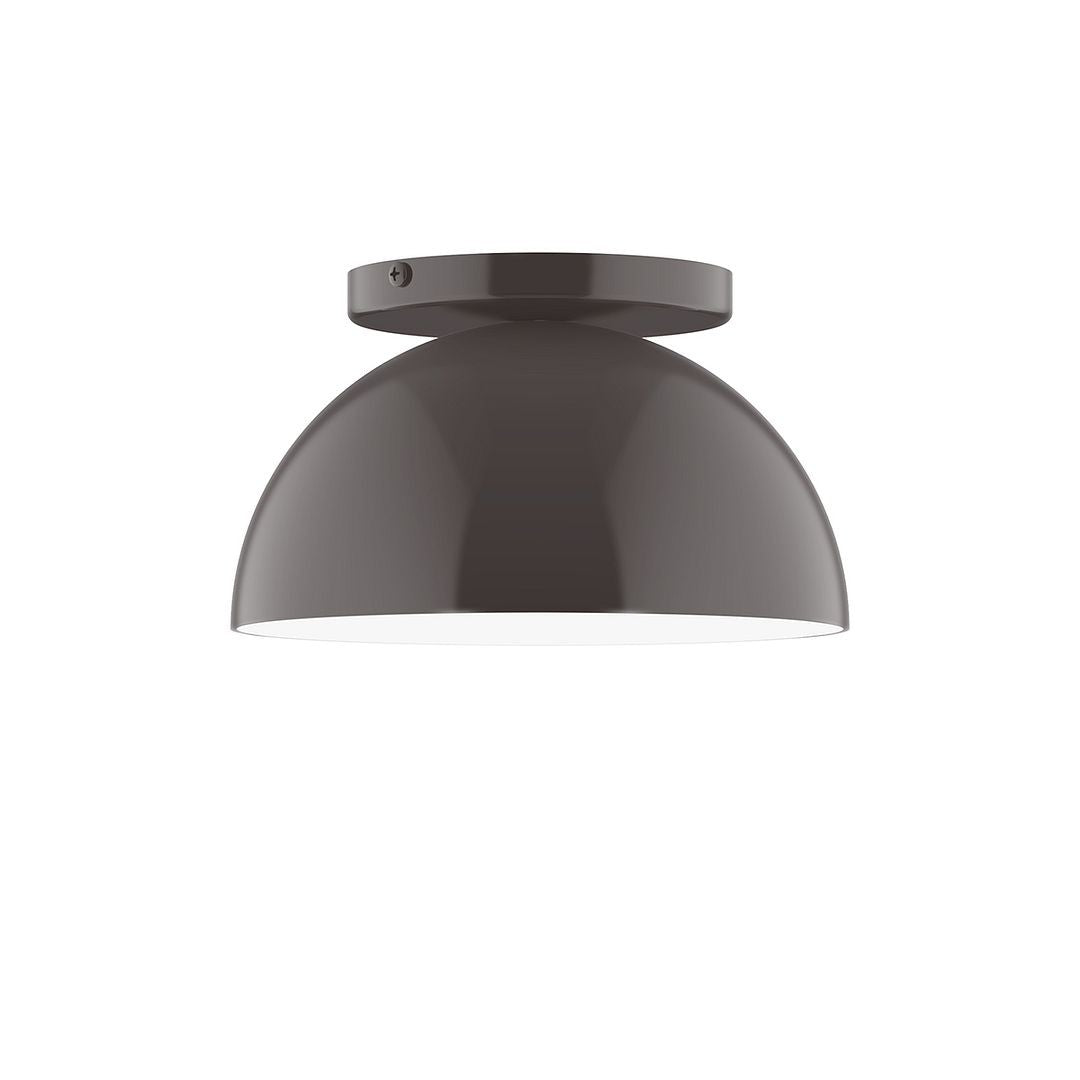 Montclair Light Works - FMD431-G15-51 - One Light Flush Mount - Axis - Architectural Bronze