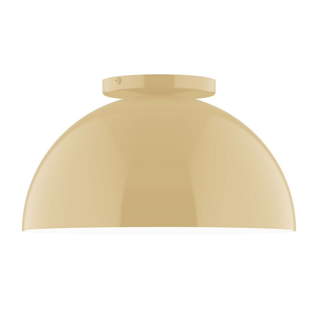 Montclair Light Works - FMD432-17-L12 - LED Flush Mount - Axis - Ivory