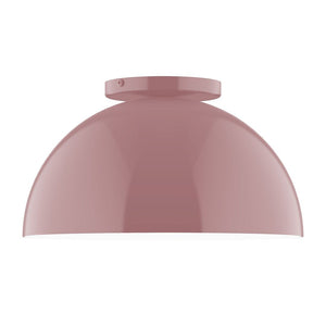 Montclair Light Works - FMD432-20-L12 - LED Flush Mount - Axis - Mauve