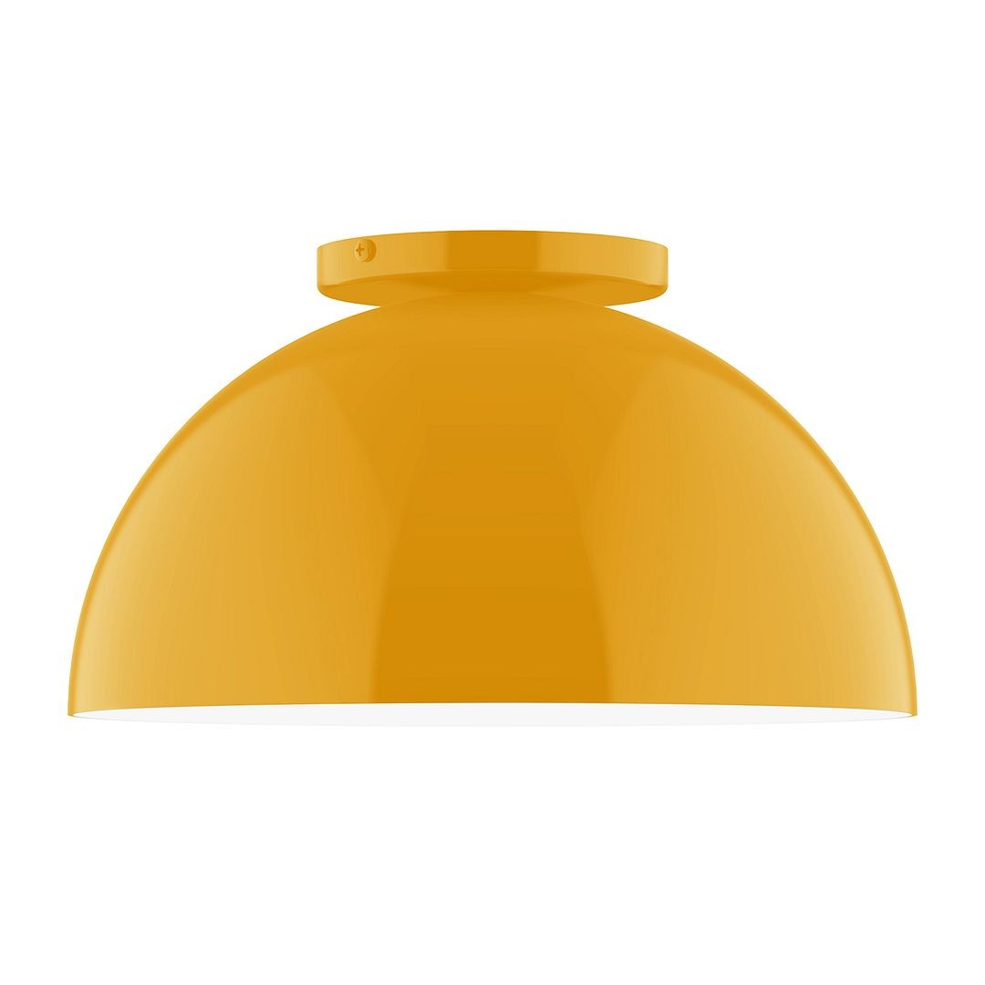 Montclair Light Works - FMD432-21-L12 - LED Flush Mount - Axis - Bright Yellow