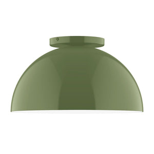 Montclair Light Works - FMD432-22-L12 - LED Flush Mount - Axis - Fern Green