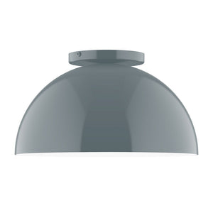 Montclair Light Works - FMD432-40-L12 - LED Flush Mount - Axis - Slate Gray