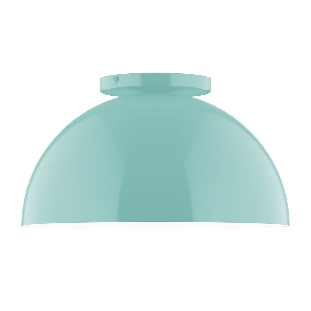 Montclair Light Works - FMD432-48-L12 - LED Flush Mount - Axis - Sea Green