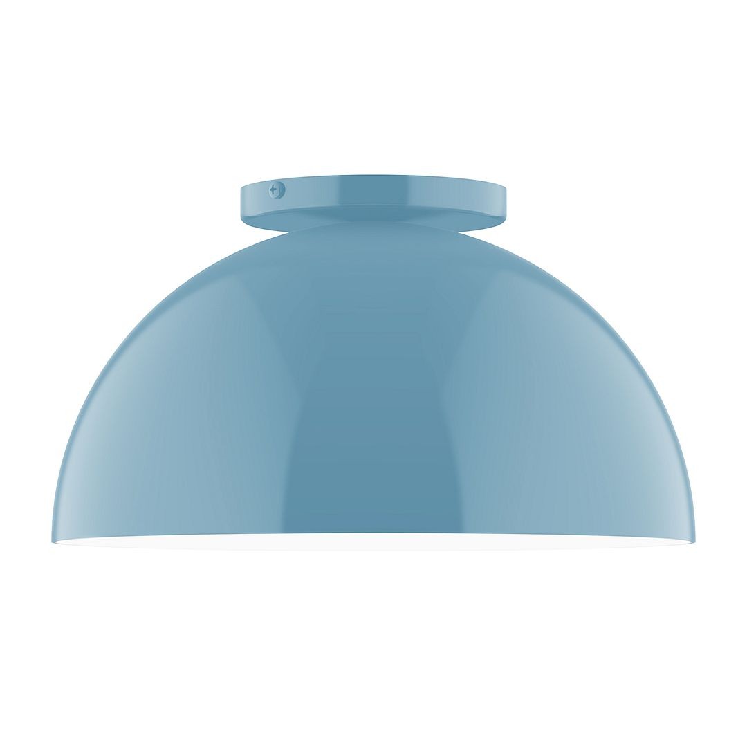 Montclair Light Works - FMD432-54-L12 - LED Flush Mount - Axis - Light Blue