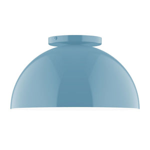 Montclair Light Works - FMD432-54-L12 - LED Flush Mount - Axis - Light Blue