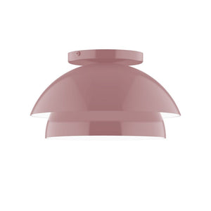 Montclair Light Works - FMDX445-20-L10 - LED Flush Mount - Nest - Mauve