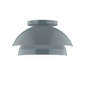 Montclair Light Works - FMDX445-40-L10 - LED Flush Mount - Nest - Slate Gray