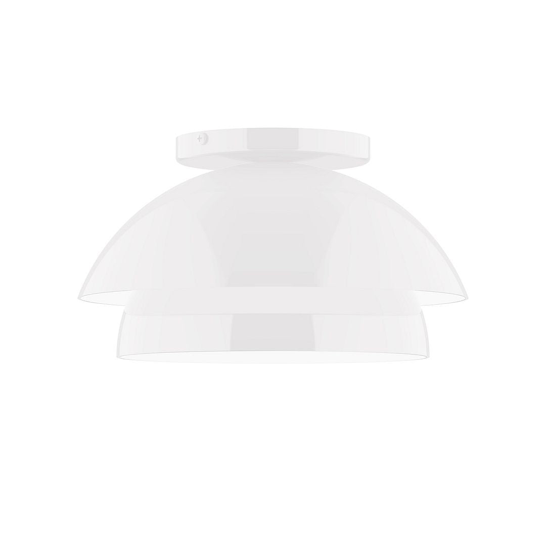 Montclair Light Works - FMDX445-44-L10 - LED Flush Mount - Nest - White