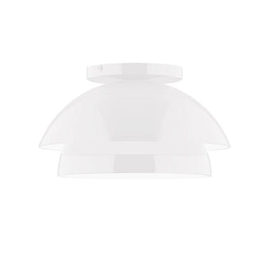 Montclair Light Works - FMDX445-44-L10 - LED Flush Mount - Nest - White