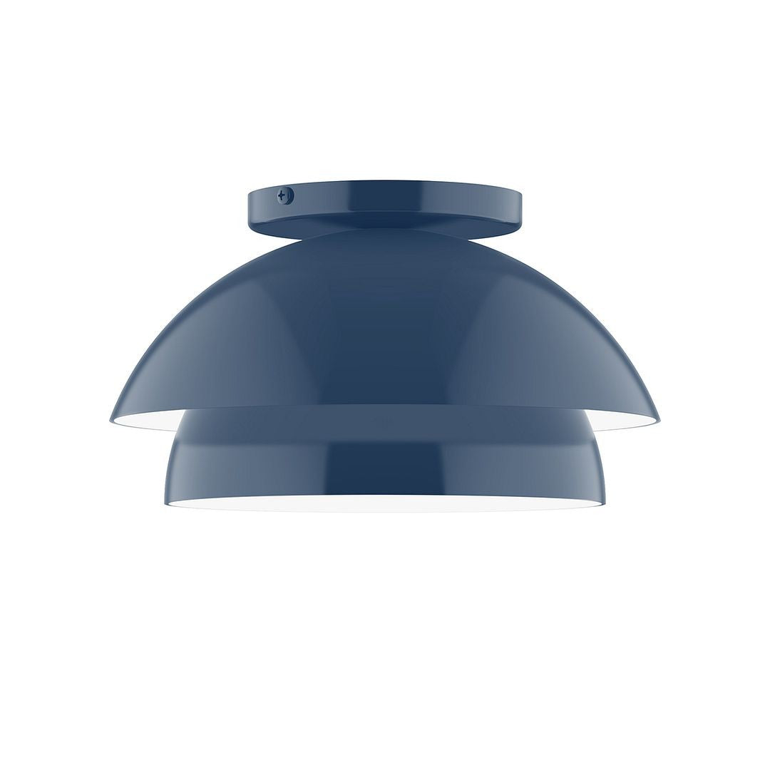 Montclair Light Works - FMDX445-50-L10 - LED Flush Mount - Nest - Navy