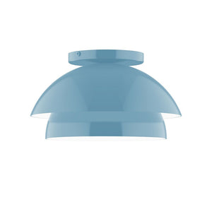 Montclair Light Works - FMDX445-54-L10 - LED Flush Mount - Nest - Light Blue