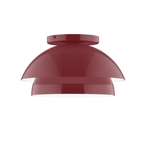 Montclair Light Works - FMDX445-55-L10 - LED Flush Mount - Nest - Barn Red