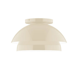 Montclair Light Works - FMDX445-G15-16 - One Light Flush Mount - Nest - Cream