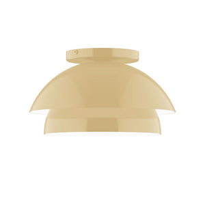 Montclair Light Works - FMDX445-G15-17 - One Light Flush Mount - Nest - Ivory